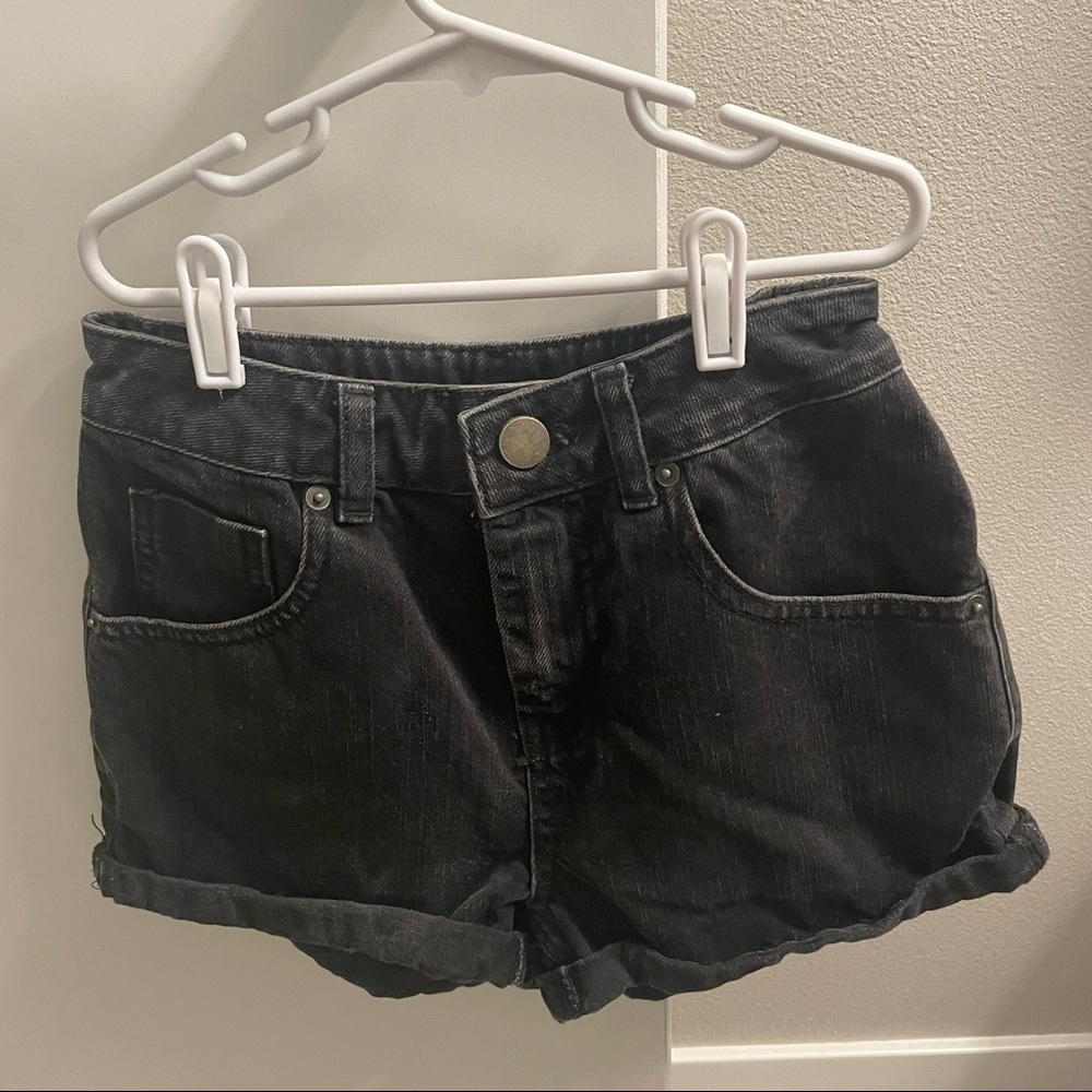 ASOS Black Denim Shorts — Women